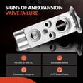 thumbnail image 5 of A-Premium A/C Expansion Valve Compatible with Jaguar XJ12 XJS 1994-1996, XJ6 1995-1997, XJ8 1998-1999, XJR Vanden Plas 1995-1999, XK8 1997-1999, 4.0L 6.0L, 5 of 8