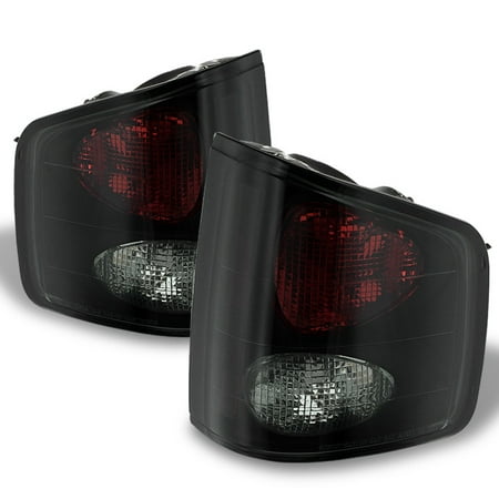 - Fits *Black Smoked* 94-04 S10 Sonoma Pickup Tail Lights Brake Lamps Replacement