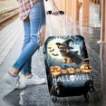 thumbnail image 3 of Happy Halloween Brussels Griffon Witch Pumpkins Bats Travel Luggage Cover Griff Dog Lover Suitcase Dust Protective Decor - 13012, 3 of 5
