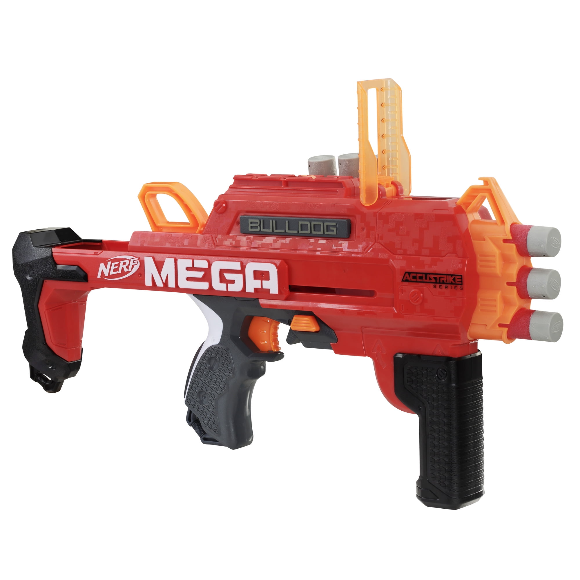 Perplejo Favor Pensativo Nerf AccuStrike Mega Bulldog Blaster, for Ages 8 and up - Walmart.com