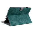 thumbnail image 3 of Decase for Samsung Galaxy Tab A8 10.5" SM-X200/X205 2022 Tablet Case,Tri-Fold Stand Slim Fit Lightweight Shockproof Tablet Cover with Anti-Slip Strips & Card Slots With Auto Wake/Sleep, Darkgreen, 3 of 5