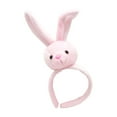 thumbnail image 4 of Diadema de animales Yinane para mujeres y niñas, tocado de felpa para Conejo Rosa, 4 of 8