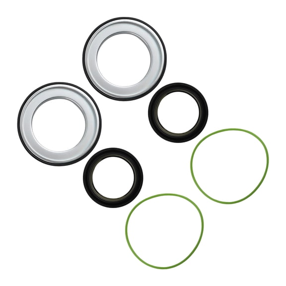 maXpeedingrods Front Axle Vaccum Knuckle & Tube Seal Kit for Ford 1998-2004 F250 F350 F450 F550 Super Duty Excursion Dana 50 60 Front Axle Knuckle Tube, Replaces# 50491 50381 41784-2