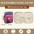 thumbnail image 7 of ZUXONGSY Paint Starry Night Print Bible Cover Case for Women Large Bible Carrier Multifunctional ChuZU Bag with Handle Scripture Bag for Daily Use, 7 of 7