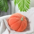 thumbnail image 6 of TETOU 2Pcs Pumpkin Throw Pillow, 11*9.5" Fall Thanksgiving Cushion, Pumpkin Sofa Throw Pillow Cushion for Car Bedroom Sofa Couch Home Decoration - Orange, 6 of 7