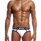 thumbnail image 2 of hombres bragas de malla elástica - Blanco, L L Soledad calzoncillos de malla para hombres ropa interior, 2 of 4