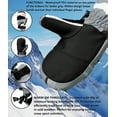 thumbnail image 2 of Alpine Swiss Mens Waterproof Ski Mittens 3M Thinsulate Winter Snow Sport Gloves, 2 of 6