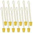 thumbnail image 5 of Ziurtnc 12Pcs Transparent Bead Chain Cup Bridal Shower Wine Glass Decoration Bachelorette Party Plastic Wine Glasses with Chain, 5 of 8
