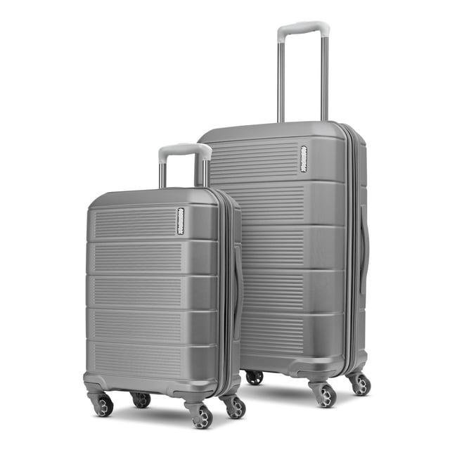 Juego de 2 piezas de equipaje American Tourister Stratum 20/24, plateado