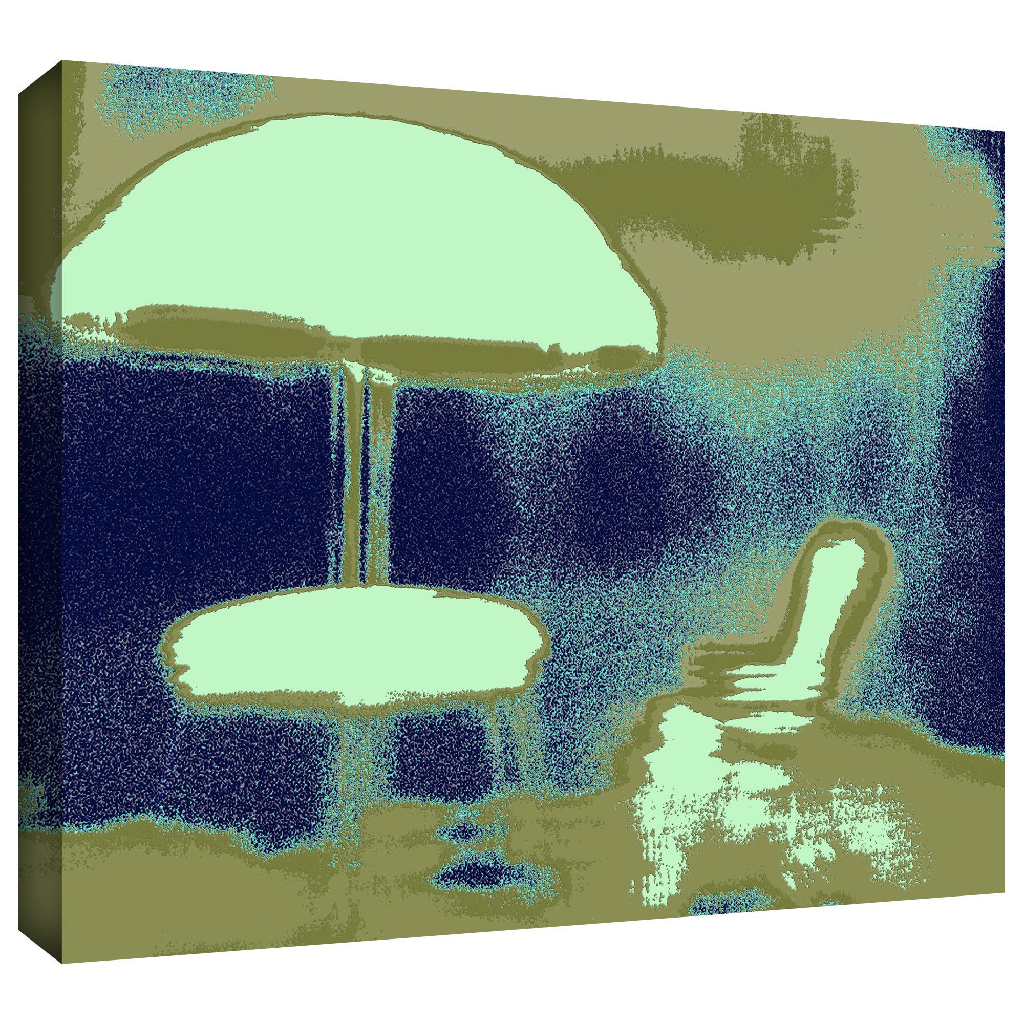 Dean Uhlinger "Summer Through The Screen" Gallery-Wrapped Canvas