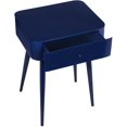 thumbnail image 4 of Meridian Furniture Rylan Table de Nuit en Métal Bleu Marine, 4 of 6
