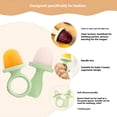 thumbnail image 5 of ACDANC 6 Piece Teething Ice Popsicles Molds For Infants Silicone Ice Cubes Tray With Chewable Edges Safe For Babies Teeth And Dishwasher Friendly, 5 of 7
