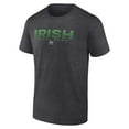 thumbnail image 2 of Men's Fanatics Heather Charcoal Notre Dame Fighting Irish Iconic Battle Scars T-Shirt, 2 of 3