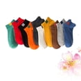 thumbnail image 5 of Yageerya 10 Pairs Women’s Low Cut Ankle Socks, Fashion Short Socks in Candy Colors, Comfortable Novelty Socks for Ladies, Mixed Colors, 5 of 5
