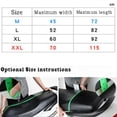 thumbnail image 7 of Motorcycle Seat Cover 210D Oxford Cloth Waterproof Dustproof Rainproof Durable Motorcycle Seat Cushion Protection Saddle Cover, 7 of 7