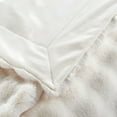 thumbnail image 6 of Home Soft Things Bubble Textured Faux Fur Throw Blanket, Cozy & Reversible, 60x70", White, 6 of 9