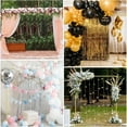 thumbnail image 6 of Wedding Arch Backdrop Stand 10FT x 7FT Heavy Duty Square Metal Frame, Stable Adjustable Pipe & Drape Kit, Easy Assembly for Wedding Ceremony Birthday Party Baby Shower Photobooth Decoration (Gold)), 6 of 12