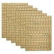 thumbnail image 1 of 6 Hojas de Etiquetas de Letras 0.18" Stickers de Letras Mini 3D Autoadhesivas de Aleación (Oro, Minúsculas), 1 of 7