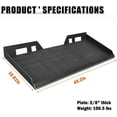 thumbnail image 3 of 45.2 x 16.8 Steel Connecting Plate, Universal Quick Attach Mount Plate, Heavy Duty Skid Steer Mount Plate Attachment for Agricultural Machinery and Different Accessories, 3 of 6