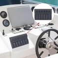 thumbnail image 3 of Switch Control Panel, Electrical Switch Panel DC12V 24V Impact   for Buses, 3 of 8