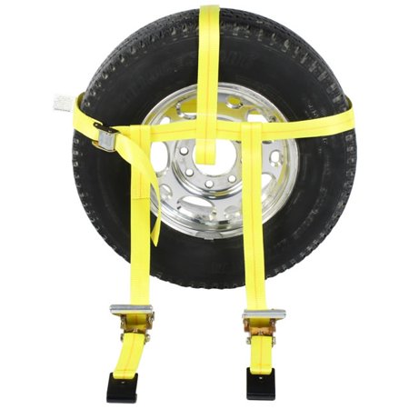 Sidi Caliper Buckle - Side Mount Wheel Net with Cam Buckle & 2 Ratchets and Flat Hooks