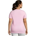 thumbnail image 2 of Just My Size Women's Plus Size Graphic Short Sleeve V-neck Tee, 2 of 2