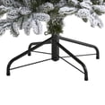thumbnail image 6 of Nearly Natural 7' Flocked Fir Artificial Christmas Tree Prelit with 550 Warm White Lights, 6 of 8