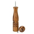 thumbnail image 5 of Creative Co-Op Acacia Wood Salt and Pepper Mill, Natural, 5 of 5