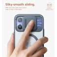 thumbnail image 5 of SURITCH for iPhone 14 Pro Max Magnetic Case, Compatible with Magsafe, with Built-in Kickstand, Camera Cover and Translucent Back, Rugged Shockproof Cases Slim Protective Cover, Translucent Blue, 5 of 9