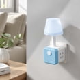 thumbnail image 5 of YingYouFu 2 In 1 Socket LED Night Lamp, Mini Plug In Ambient Light, Gentle Glow Light for Bedroom Spaces, Home Living Areas, Daily Use, 5 of 6