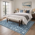 thumbnail image 2 of KUETH 5X7 Vintage Area Rugs Machine Washable Rugs for Living Room, Non Slip Flat Pile Rug with Rubber Backing, Boho Rug for Entryway Bedroom Dining Room Home Office, 2 of 12