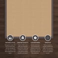 thumbnail image 5 of Linon Athena Sisal and Slate 8'x11' Area Rug, 5 of 5