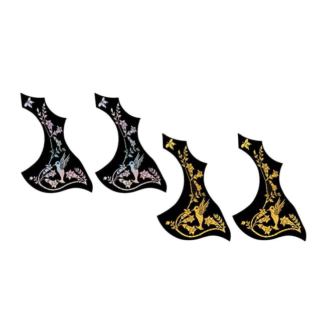 Placas de 4 piezas de Plástico shamjiam Pickguards para guitarra acústica de 40 41 pulgadas