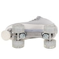 Cal 7 Sparkly Roller Skates for Indoor & Outdoor Skating, Faux Leather