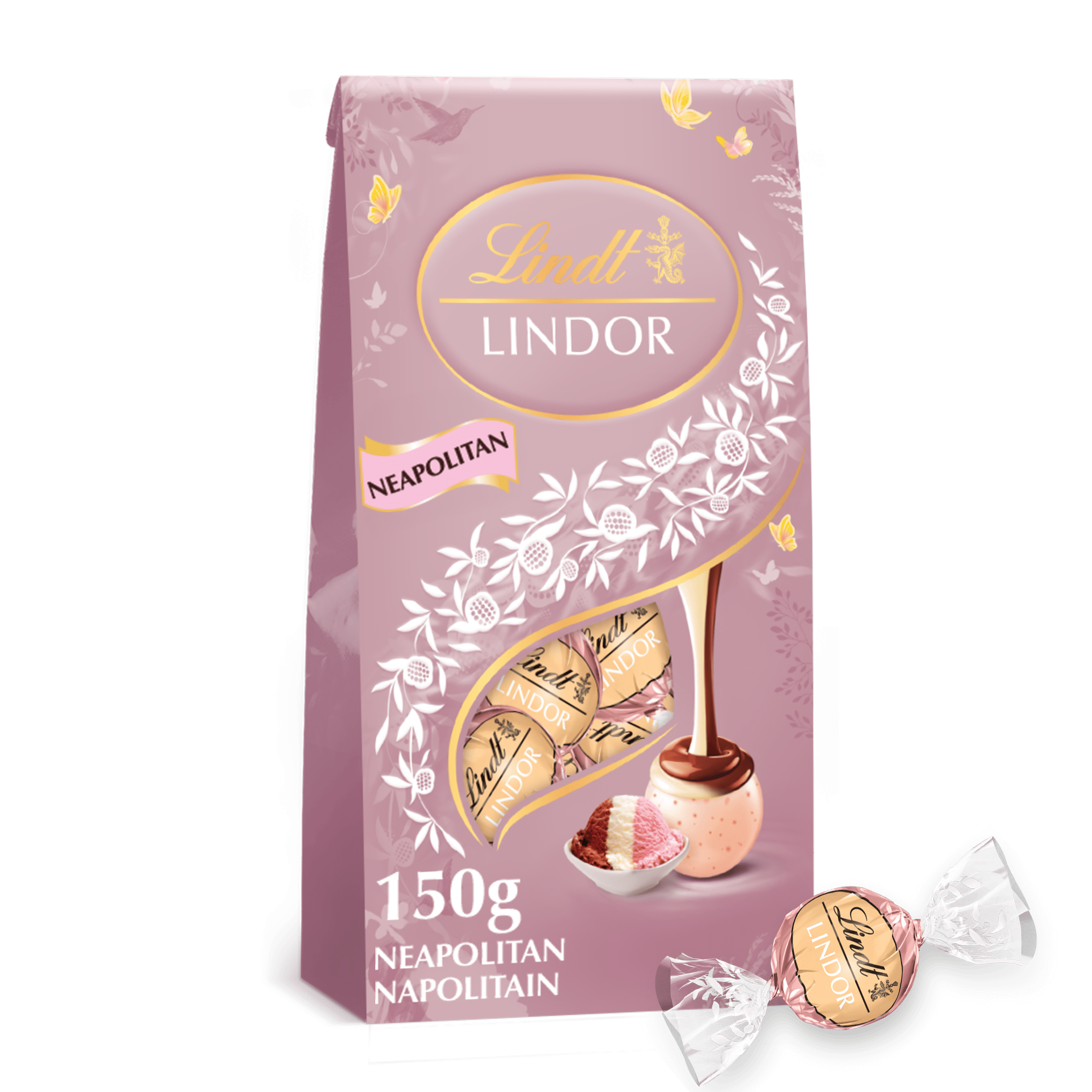 Lindt LINDOR Neapolitan Truffles Bag, 150G - Walmart.ca