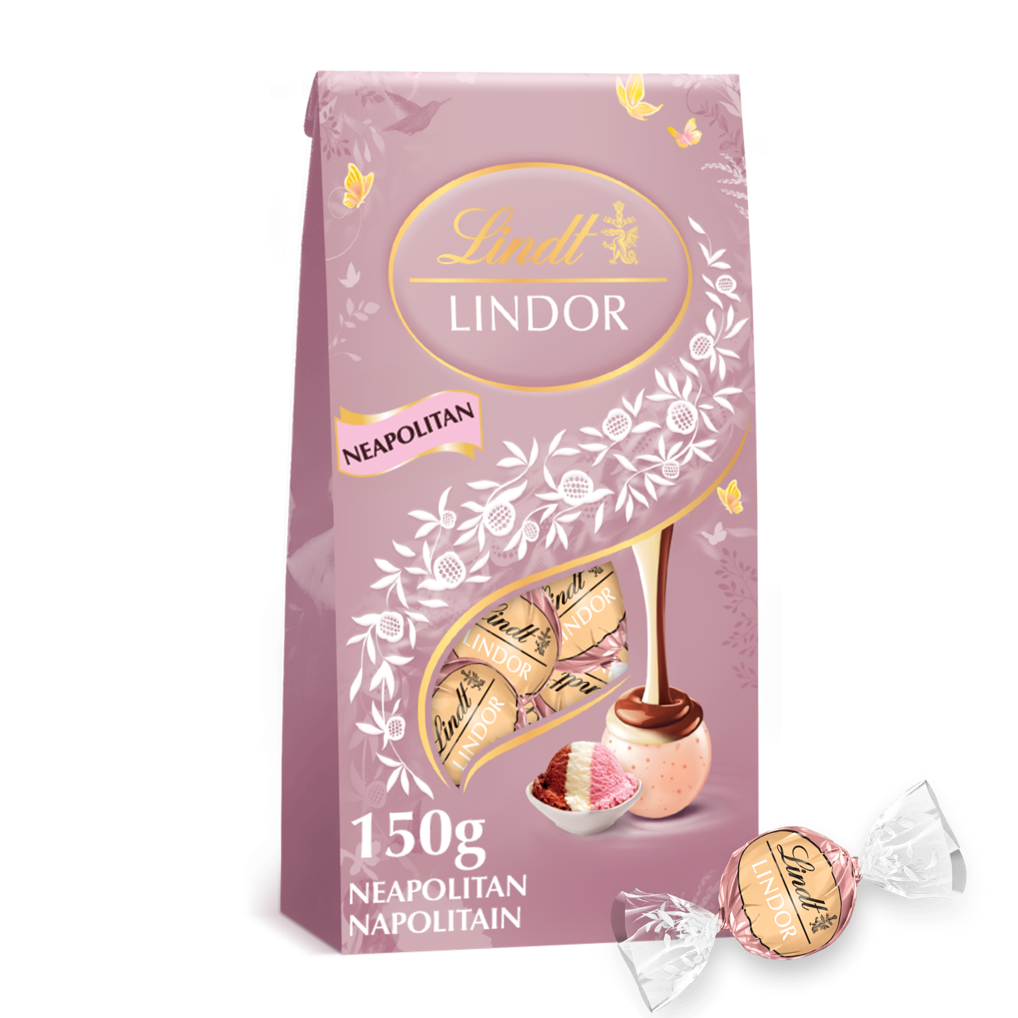 Lindt LINDOR Neapolitan Truffles Bag, 150G - Walmart.ca