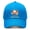 Bright-blue, variant on United States 250th Anniversary Brown Baseball Cap Featuring Printed Celebration Theme and Adjustable Fit for Casual Everyday Style