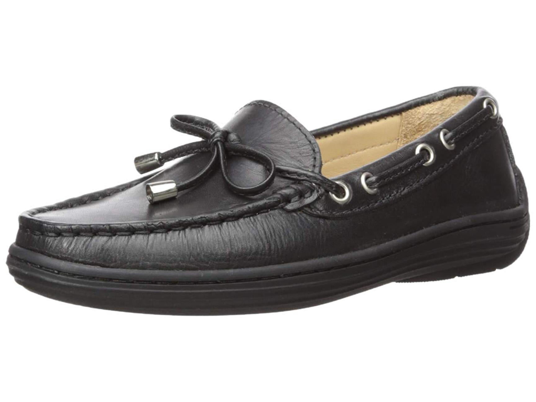 Driver Club USA Unisex-Child Kids Boys/Girls Leather Venetian Driving Style Loafer 