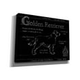 thumbnail image 2 of Epic Graffiti 'Blueprint Golden Retriever' by Ethan Harper, Canvas Wall Art, 16"x12", 2 of 2