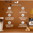 thumbnail image 5 of Syruvia Chocolate Chip Cookie Dough Syrup Pure Cane Coffee Flavoring Syrup, 25.4 fl Oz, 5 of 6