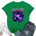 thumbnail image 1 of Nvse-KPop Demon Hunters Team T-Shirt – Unisex Short Sleeve Cartoon Graphic Tee for K-Pop and Movie Fans#Green M, 1 of 4