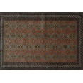 thumbnail image 1 of Ahgly Company Indoor Rectangle Southwestern Light Blue Country Area Rugs, 4' x 6', 1 of 4