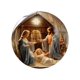 thumbnail image 2 of XWSHYW Adornos Colgantes Corona de Navidad Paracolgar En Elárbol de Navidad, Decoración Religiosa Por Sublimación, 2 of 6