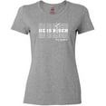 thumbnail image 3 of Inktastic He is Risen Mirror Words Women's T-Shirt, 3 of 5