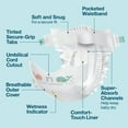 thumbnail image 6 of Disposable Diapers - Newborn Size - 162ct, 6 of 7