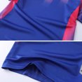 thumbnail image 7 of Hiheart Boys Quick Dry Short Sleeve T-shirt and Mesh Shorts Soccer Set Sports Team Uniforms Colored Blue 9-10 Years, 7 of 7