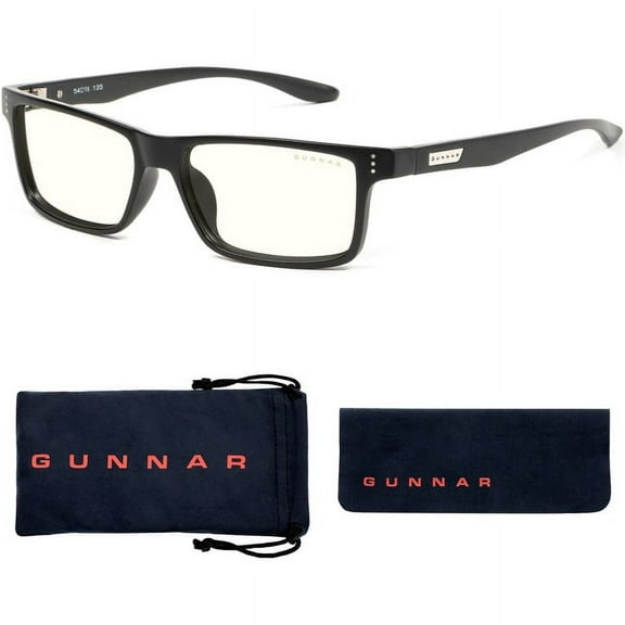 -, &, Clear, Computer, Gaming, Glasses, GUNNAR-Focus, Onyx, Tint, Vertex