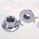thumbnail image 5 of Barbell Lock Ring Dumbbell Hexagonal Nut Cap For Weight Training Fitness Exercise (silver) (2pcs), 5 of 5
