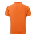 thumbnail image 5 of Caqnni Men's Regular-Fit Quick-Dry Golf Polo Shirt (Orange,3XL), 5 of 5