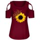 thumbnail image 5 of Pntutb - Camisetas de verano para mujer, túnica de manga corta con tiras y hombros descubiertos, tops sexy Pntutb Pntutb-1510, 5 of 6